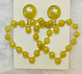 Frosted Jade Hearts