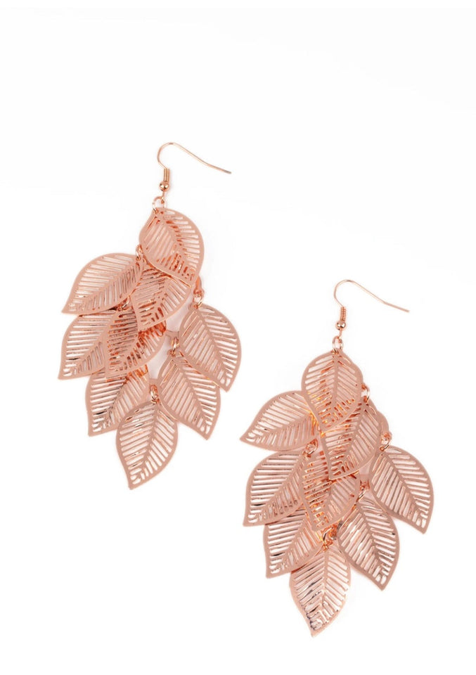 Limitlessly Leafy - Copper - TKT’s Jewelry & Accessories 