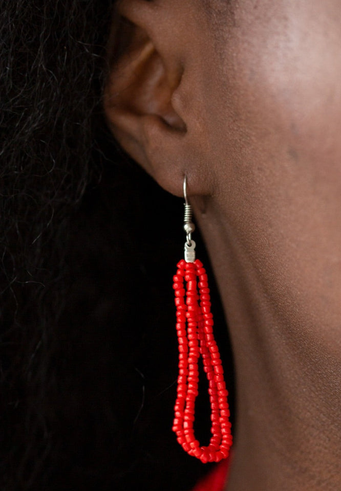 Right As RAINFOREST - Red - TKT’s Jewelry & Accessories 
