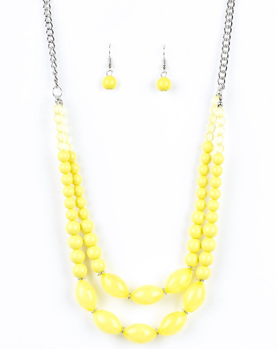 Sundae Shoppe - Yellow - TKT’s Jewelry & Accessories 