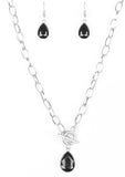 So Sorority - Black & Silver Necklace - TKT’s Jewelry & Accessories 