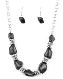 Stunningly Stone Age - Black - TKT’s Jewelry & Accessories 