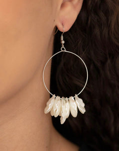Sailboats and Seashells - White - TKT’s Jewelry & Accessories 