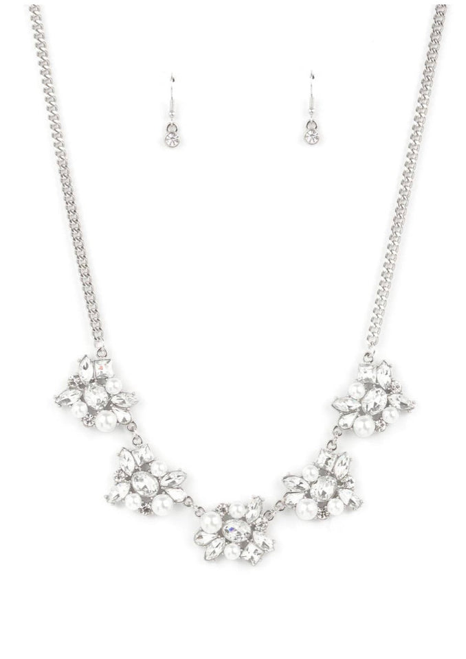 Paparazzi Necklace EMP Exclusive ~ HEIRESS of Them All - White - TKT’s Jewelry & Accessories 