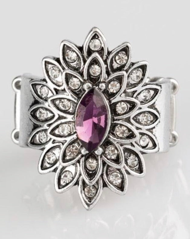 Blooming Fireworks - Purple - TKT’s Jewelry & Accessories 