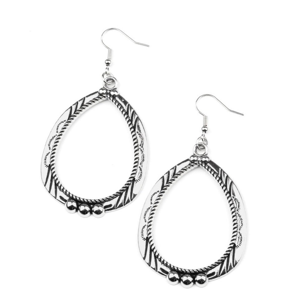 Terra Topography - Silver - TKT’s Jewelry & Accessories 
