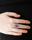 Blooming Fireworks - Pink Marquise Rhinestone - Copper - TKT’s Jewelry & Accessories 