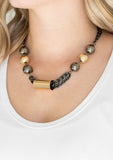 All About Attitude - Black Necklace - TKT’s Jewelry & Accessories 
