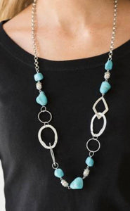 That's Terra-ific Blue Necklace - TKT’s Jewelry & Accessories 