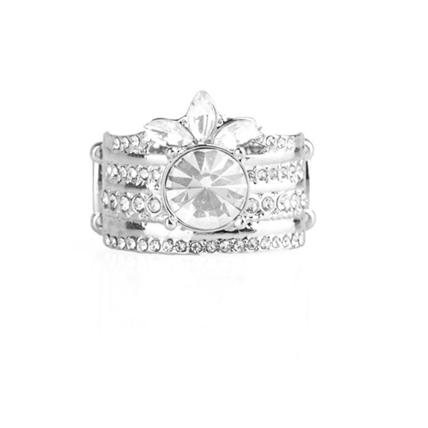 TOP DOLLAR BLING - WHITE - TKT’s Jewelry & Accessories 